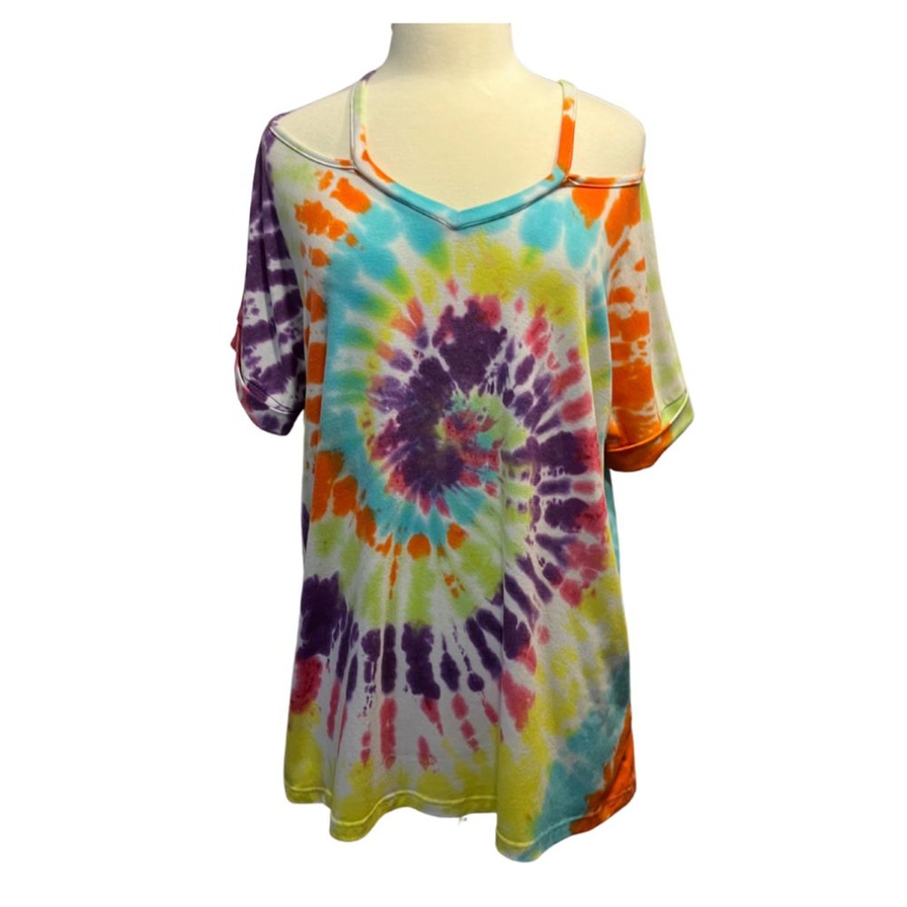 Custom Tie Dye Shirt, Size XL